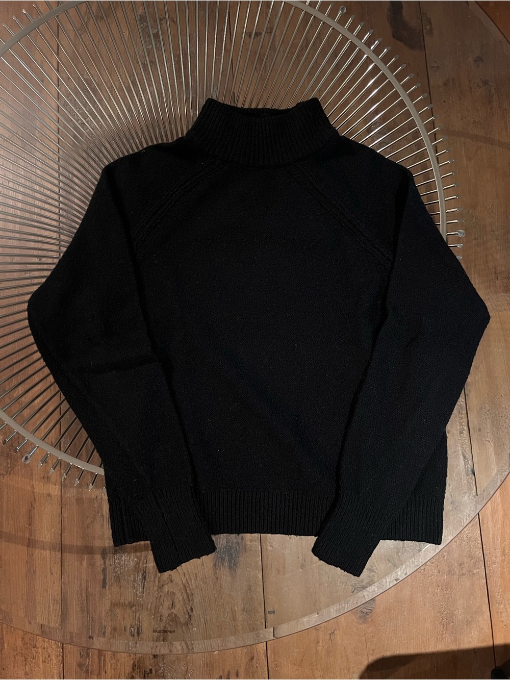 Abercrombie & Fitch Black Turtleneck Sweater